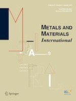 Metals and Materials International 1/2019