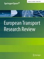 European Transport Research Review 1/2018