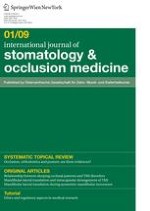 international journal of stomatology & occlusion medicine 1/2009