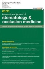 international journal of stomatology & occlusion medicine 1/2011