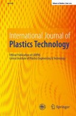 International Journal of Plastics Technology 1/2015