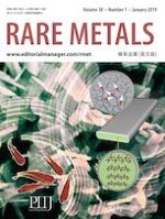 Rare Metals 1/2019