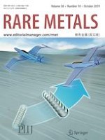 Rare Metals 10/2019