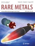 Rare Metals 8/2019