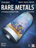 Rare Metals 8/2023