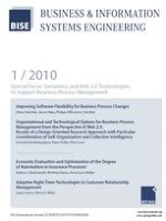 Business & Information Systems Engineering 1/2010