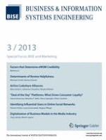 Business & Information Systems Engineering 3/2013