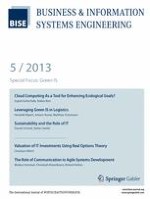 Business & Information Systems Engineering 5/2013