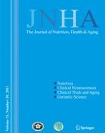 The journal of nutrition, health & aging 10/2011