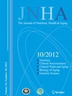 The journal of nutrition, health & aging 10/2012