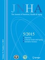 The journal of nutrition, health & aging 5/2015