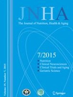 The journal of nutrition, health & aging 7/2015