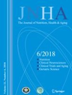 The journal of nutrition, health & aging 6/2018