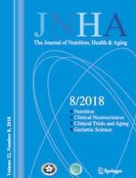 The journal of nutrition, health & aging 8/2018