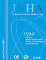 The journal of nutrition, health & aging 5/2019