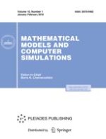 Mathematical Models and Computer Simulations 1/2018