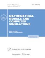 Mathematical Models and Computer Simulations 5/2018