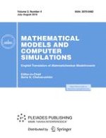 Mathematical Models and Computer Simulations 4/2010