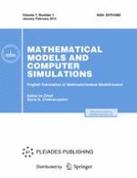 Mathematical Models and Computer Simulations 1/2015