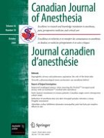 Canadian Journal of Anesthesia/Journal canadien d'anesthésie 10/2009