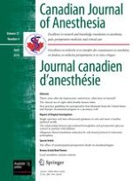 Canadian Journal of Anesthesia/Journal canadien d'anesthésie 4/2010