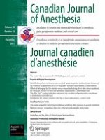Canadian Journal of Anesthesia/Journal canadien d'anesthésie 12/2011