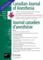 Canadian Journal of Anesthesia/Journal canadien d'anesthésie 2/2011