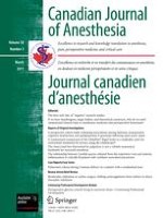 Canadian Journal of Anesthesia/Journal canadien d'anesthésie 3/2011