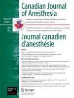 Canadian Journal of Anesthesia/Journal canadien d'anesthésie 4/2011