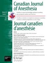Canadian Journal of Anesthesia/Journal canadien d'anesthésie 7/2011