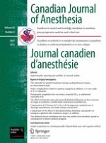 Canadian Journal of Anesthesia/Journal canadien d'anesthésie 4/2013