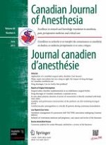 Canadian Journal of Anesthesia/Journal canadien d'anesthésie 6/2013