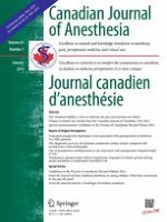 Canadian Journal of Anesthesia/Journal canadien d'anesthésie 1/2014