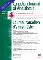 Canadian Journal of Anesthesia/Journal canadien d'anesthésie 10/2014