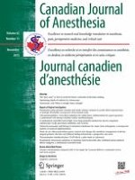 Canadian Journal of Anesthesia/Journal canadien d'anesthésie 11/2015