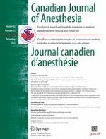 Canadian Journal of Anesthesia/Journal canadien d'anesthésie 12/2015