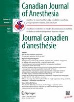 Canadian Journal of Anesthesia/Journal canadien d'anesthésie 4/2015