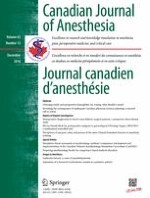 Canadian Journal of Anesthesia/Journal canadien d'anesthésie 12/2016