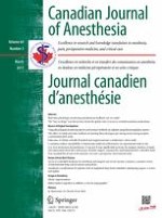 Canadian Journal of Anesthesia/Journal canadien d'anesthésie 3/2017