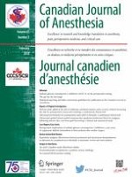 Canadian Journal of Anesthesia/Journal canadien d'anesthésie 2/2018