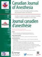 Canadian Journal of Anesthesia/Journal canadien d'anesthésie 4/2018