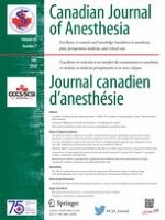 Canadian Journal of Anesthesia/Journal canadien d'anesthésie 7/2018