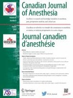 Canadian Journal of Anesthesia/Journal canadien d'anesthésie 8/2018