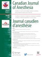Canadian Journal of Anesthesia/Journal canadien d'anesthésie 12/2019