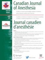 Canadian Journal of Anesthesia/Journal canadien d'anesthésie 3/2019
