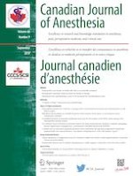 Canadian Journal of Anesthesia/Journal canadien d'anesthésie 9/2019