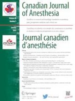 Canadian Journal of Anesthesia/Journal canadien d'anesthésie 1/2021