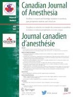 Canadian Journal of Anesthesia/Journal canadien d'anesthésie 6/2021
