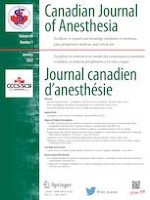 Canadian Journal of Anesthesia/Journal canadien d'anesthésie 1/2022