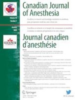 Canadian Journal of Anesthesia/Journal canadien d'anesthésie 1/2023